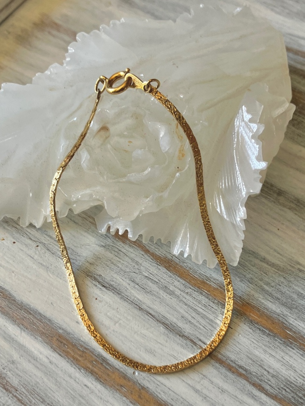 Flat Link Bracelet